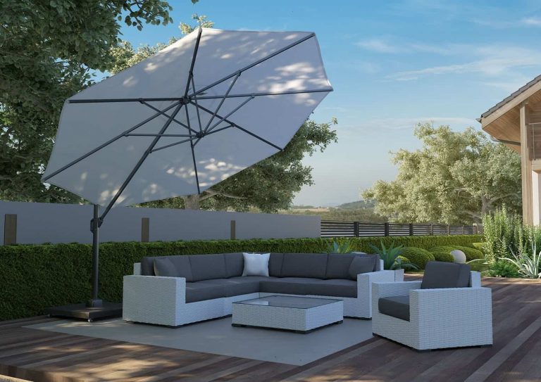 Parasol ogrodowy na miarę naszych czasów